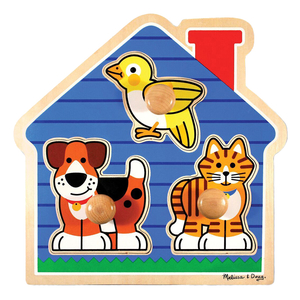 House Pets Peg Puzzle