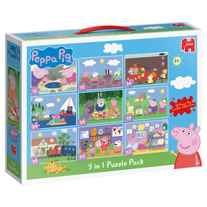 Peppa Pig 9 in 1 Puzzle Pack