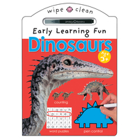 Wipe Clean Early Learning Fun: Dinosaurs