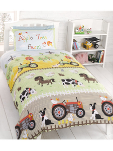 Apple Tree Farm Junior Toddler Duvet Cover & Pillowcase Set