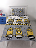 Despicable Me Minions Jailbird Single Duvet Cover Set - Rotary Design