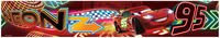 Disney Cars Neon Self Adhesive Wallpaper Border 5m