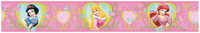 Disney Princess Hearts and Flowers Self Adhesive Wallpaper Border 5m