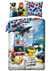 Lego City Rescue Crew Single Duvet Cover Set - European Size
