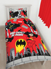Lego DC Superheroes Batman Kapow Single Duvet Cover Set - Rotary