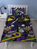 Lego DC Superheroes Challenge Single Duvet Cover - Rotary Design