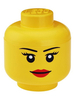 Lego Large Storage Head Girl