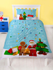 Lego Minifigures HoHoHo Single Christmas Duvet Cover Set