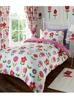 Little Flowers Junior Toddler Duvet Cover & Pillowcase Set