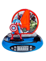 Marvel Avengers Radio Alarm Clock Projector