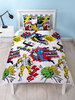 Marvel Comics Scribble Single Duvet Cover Set