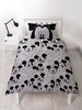 Mickey Mouse Silhouette Single Duvet Cover and Pillowcase Set