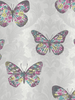 Midsummer Butterfly Wallpaper Dove Grey Arthouse 661203