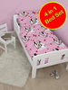 Minnie Mouse Cafe Junior Rotary 4 in 1 Bedding Bundle (Duvet + Pillow