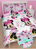 Minnie Mouse Cross Stitch Double Duvet Cover & Pillowcase Set