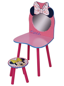 Minnie Mouse Dressing Table and Chair