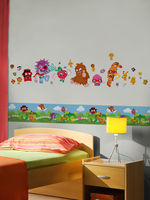 Moshi Monsters Mash Up Self Adhesive Wallpaper Border 5m
