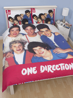 One Direction Craze Reversible Double Panel Duvet Cover