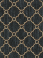 Opal Geometric Glitter Wallpaper Black and Gold P+S 02493-70