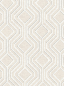 Opus Geo Sequins Wallpaper Cream Holden Decor 35561