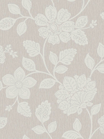 Oslo Floral Trail Wallpaper Natural Arthouse 892601