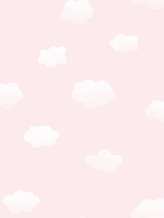 Over the Rainbow Cloudy Sky Wallpaper Pink Holden 90992