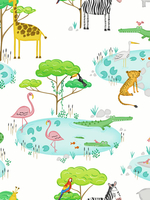 Over the Rainbow Crocodile Lake Wallpaper White Holden 90930