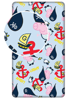 Peppa Pig George Ahoy Single Fitted Sheet