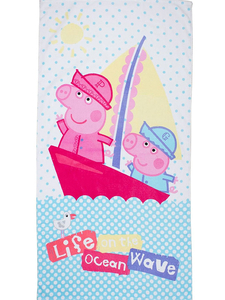 Peppa Pig Nautical Beach Towel