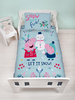 Peppa Pig Snowman 4 in 1 Junior Bedding Bundle (Duvet,  Pillow and