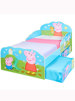 Peppa Pig Toddler Bed with Storage
