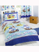 Seven Seas Pirates Junior Toddler Duvet Cover & Pillowcase Set