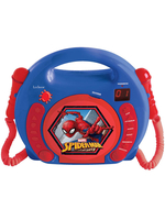 Spiderman CD Player with Microphones