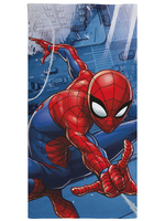 Spiderman City Beach Towel