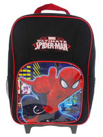 Spiderman Neon Premium Wheeled Trolley Bag