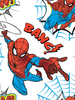 Spiderman Pow Wallpaper White / Multi Graham & Brown 108553