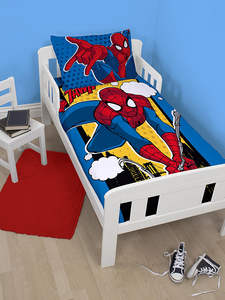 Spiderman Webhead Junior Toddler Duvet Cover & Pillowcase Set