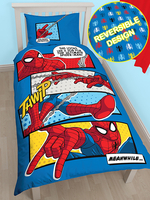 Spiderman Webhead Single Duvet Cover and Pillowcase Set