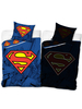 Superman Glow in the Dark Cotton Single Duvet Cover Set - European