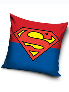 Superman Logo Filled Cushion
