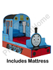 Thomas Feature Toddler Bed with Storage Deluxe Foam Mattress