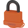 Abus 45mm 70AL Series Aluminium Padlock Orange