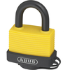 Abus 45mm 70AL Series Aluminium Padlock Yellow Keyed Alike 6401