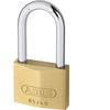 Abus 50mm 65 Series Compact Brass Padlock With 80mm Long Shackle Boxed