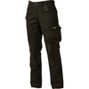Apache Mens Ballistic Canvas Work Trousers Black Waist 34" Leg 33"