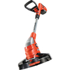 Black & Decker GLC1825L 18v Cordless Telescopic Grass Trimmer 250mm Cut Width with 1 Lithium Ion Battery 1.5ah