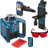 Bosch GRL 300HV Self Levelling Rotating Laser Level + LR1 Reciever + WM4 Wall Mount + RC1 Remote Control + GR 240 Rod + BT300HD Tripod