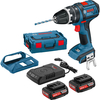 Bosch GSB 18 V-LI 18v Cordless DynamicSeries Combi Drill with Wireless Charging System & 2 Lithium Ion Batteries 2.0ah