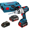 Bosch GSB 18 VE-2-LI 18v Cordless ROBUSTseries 2 Speed Combi Drill with L Boxx & 2 Lithium Ion Batteries 4ah