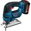 Bosch GST 18 V-LI 18v Cordless Jigsaw with L Boxx & 2 Lithium Ion Batteries 4ah